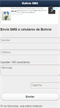 Mobile Screenshot of bolivia-sms.com